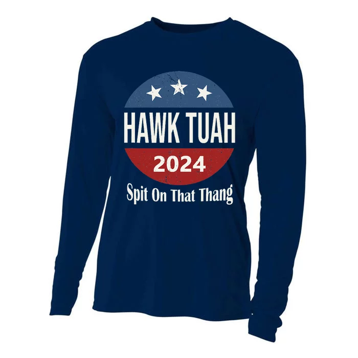 Hawk Tuah Cooling Performance Long Sleeve Crew