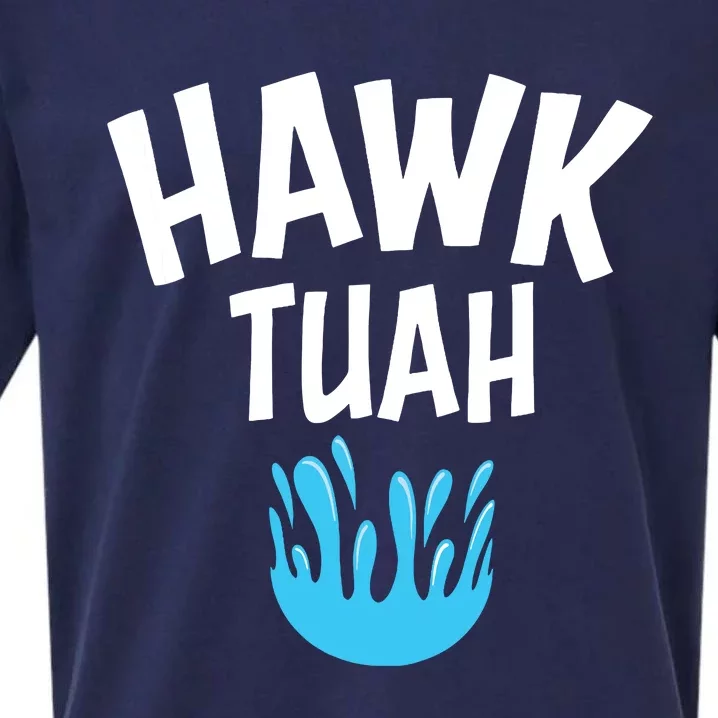 Hawk Tuah Sueded Cloud Jersey T-Shirt