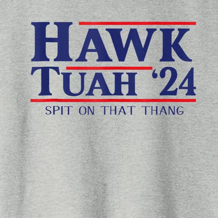 Hawk Tuah Women's Crop Top Tee