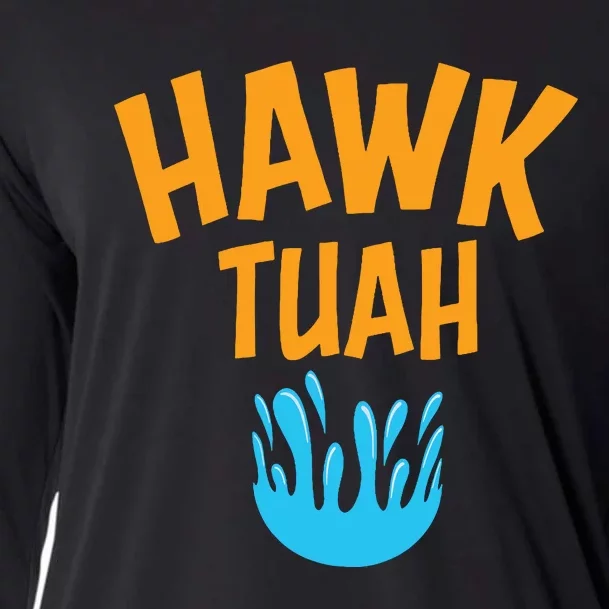 Hawk Tuah Cooling Performance Long Sleeve Crew