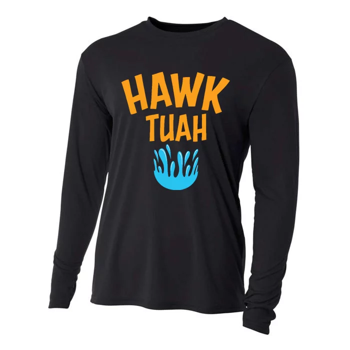 Hawk Tuah Cooling Performance Long Sleeve Crew