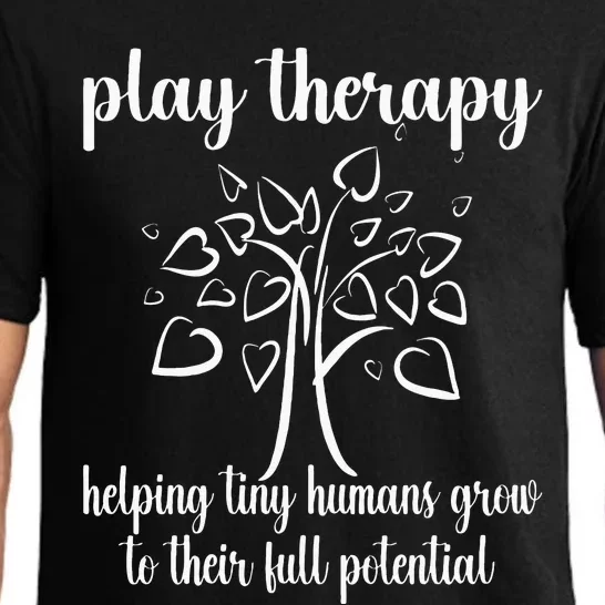 Helping Tiny Humans Play Therapist Play Therapy Pajama Set