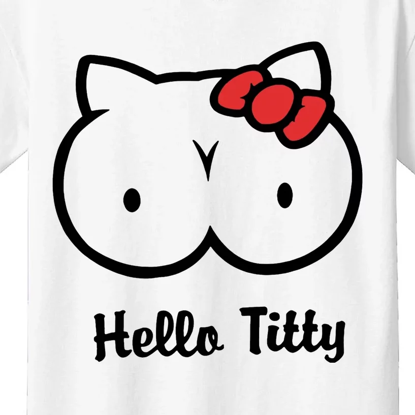 Hello Titty Kids T-Shirt