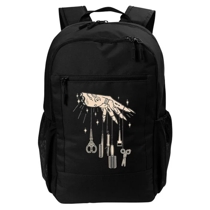 Hairstylist Tattooed Hairdresser Work Hair Salon Daily Commute Backpack