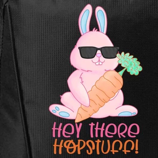 Hey There Hop Stuff Cute Bunny City Backpack