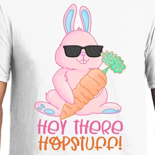 Hey There Hop Stuff Cute Bunny Pajama Set