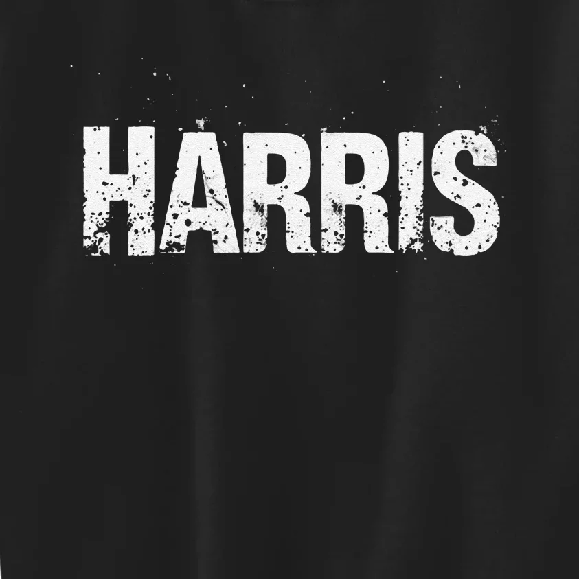 Harris Typography Kids Sweatshirt