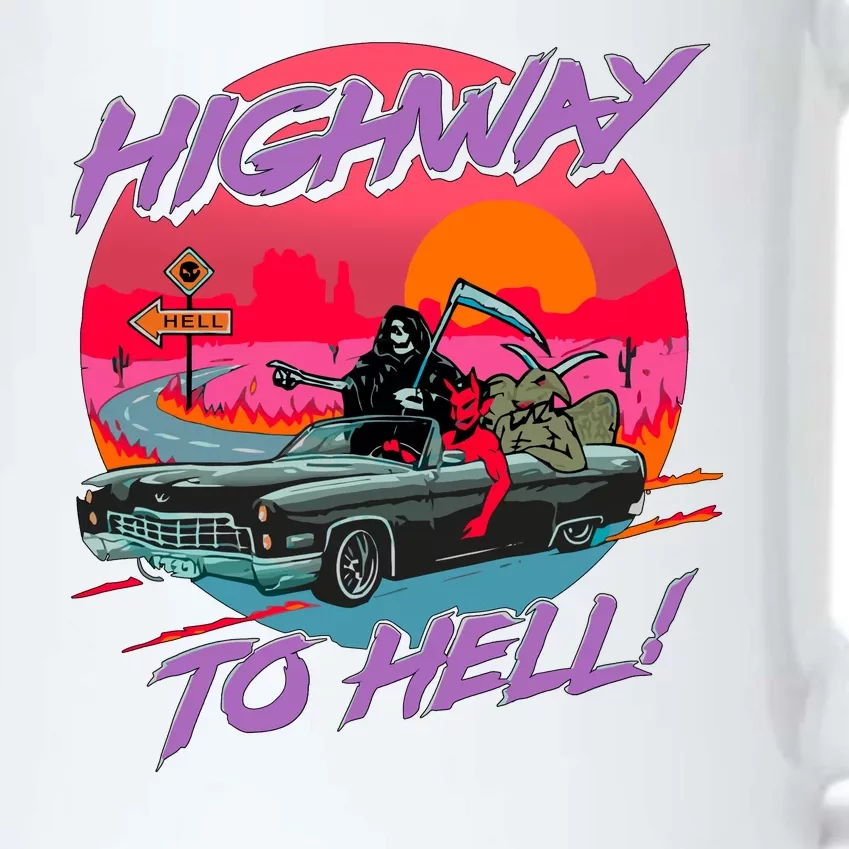 Highway to Hell Black Color Changing Mug