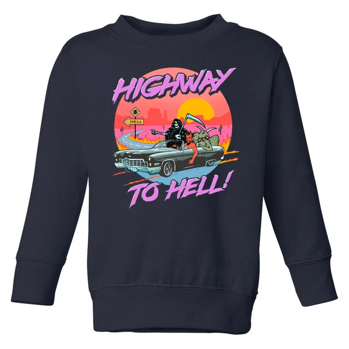 Highway to Hell Toddler Sweatshirt