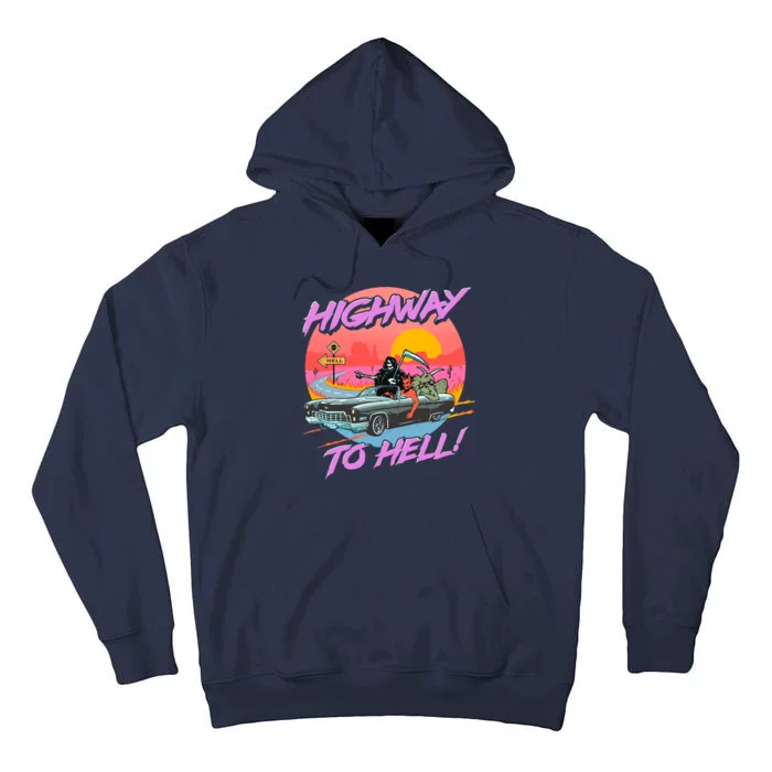 Highway to Hell Tall Hoodie