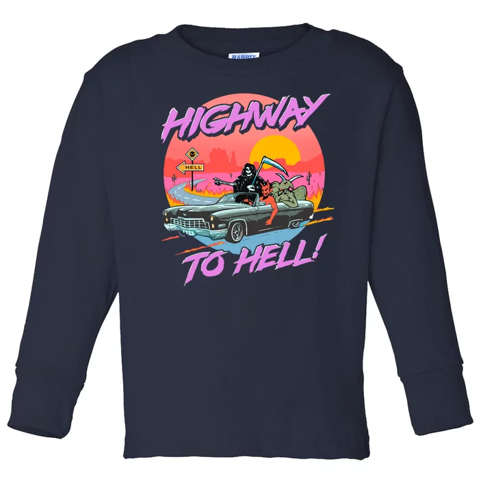 Highway to Hell Toddler Long Sleeve Shirt