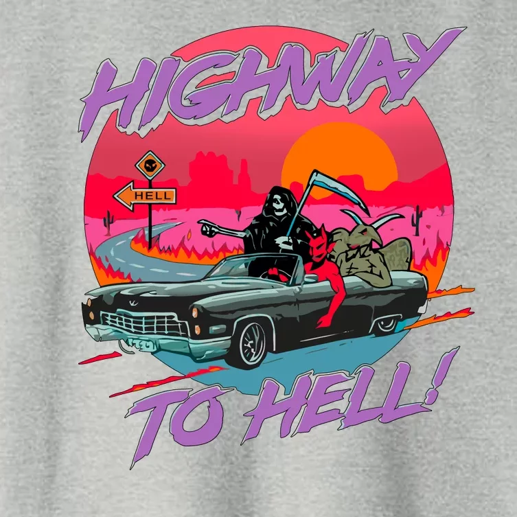 Highway to Hell Women's Crop Top Tee