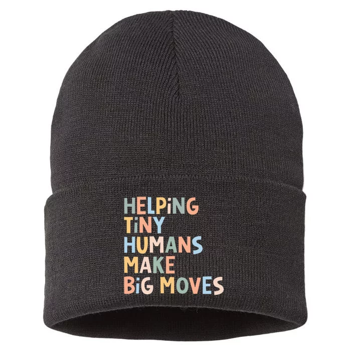 Helping Tiny Humans Make Big Moves Sustainable Knit Beanie