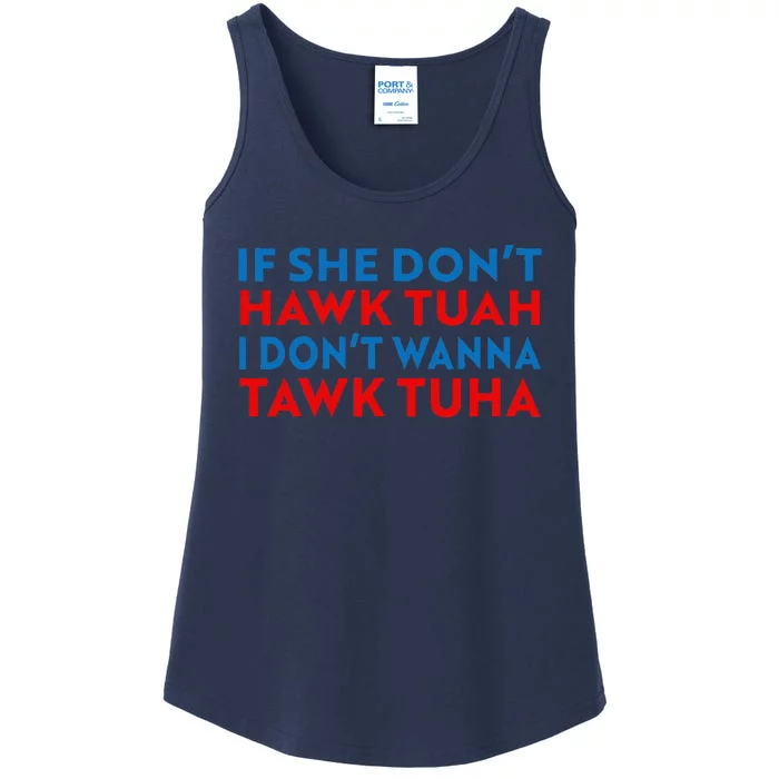 Hawk Tuah Hawk Tuah Funny Hawk Tuah Ladies Essential Tank