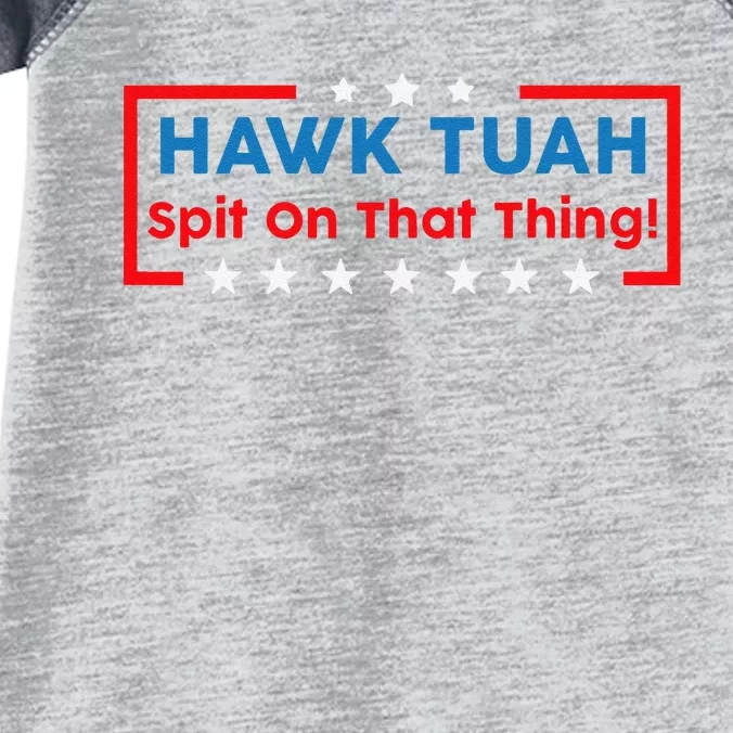 Hawk Tuah Hawk Tuah Funny Hawk Tuah Infant Baby Jersey Bodysuit