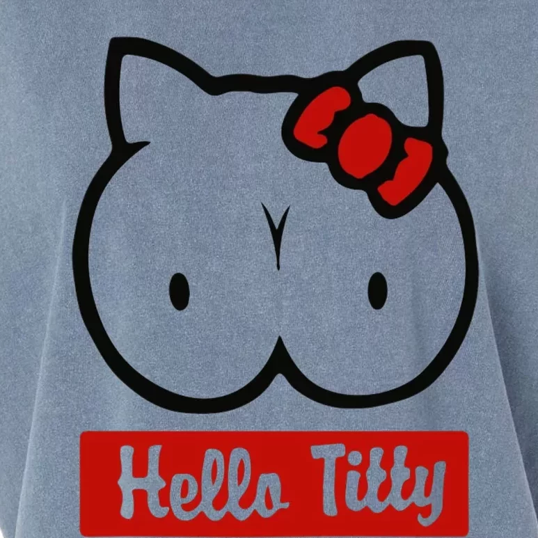 Hello Titty Garment-Dyed Women's Muscle Tee