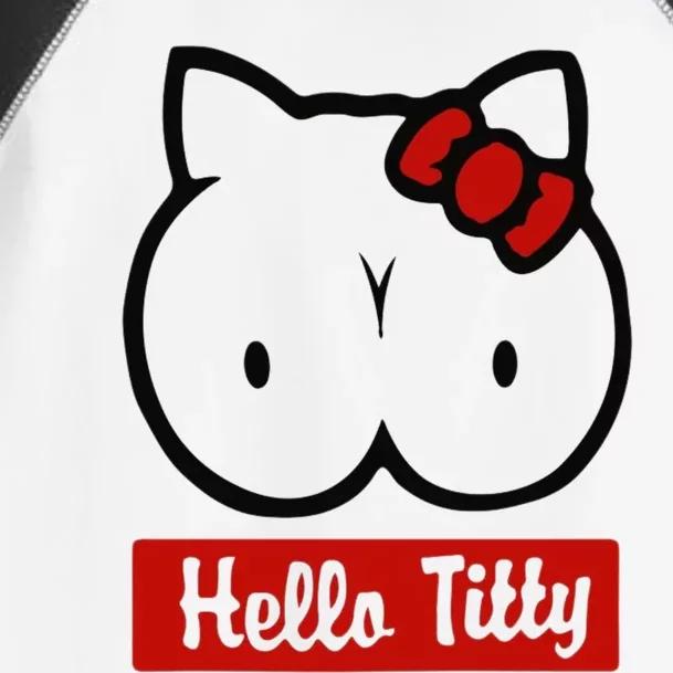 Hello Titty Toddler Fine Jersey T-Shirt