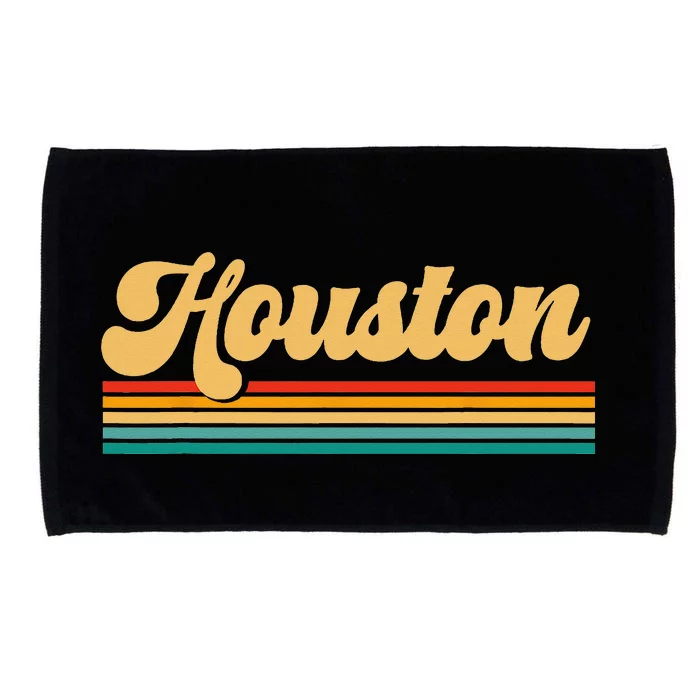 Houston Texas Microfiber Hand Towel