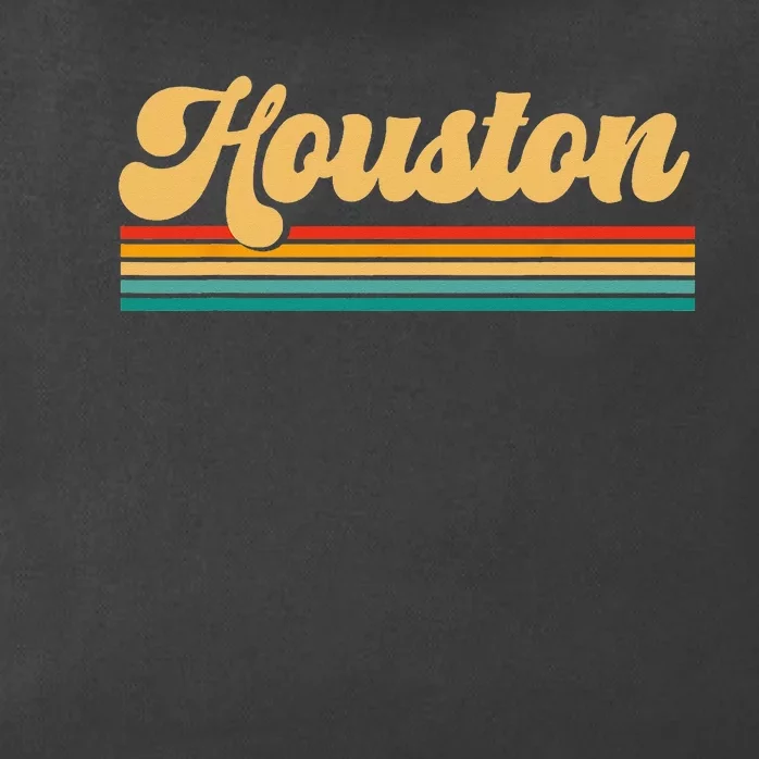 Houston Texas Zip Tote Bag