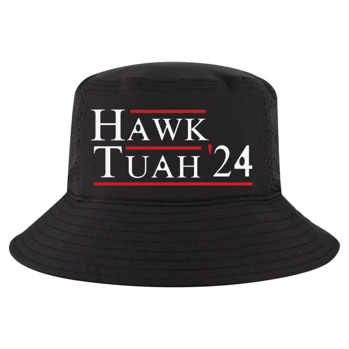 Hawk Tuah Hawk Tuah 24 Spit On That Thang Cool Comfort Performance Bucket Hat