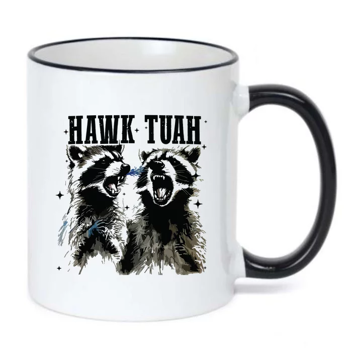 Hawk Tuah Black Color Changing Mug