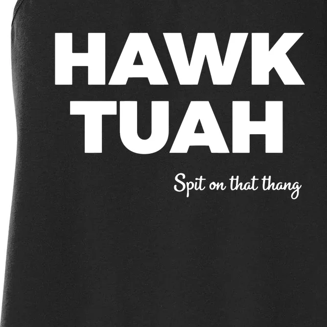 Hawk Tuah Women's Racerback Tank