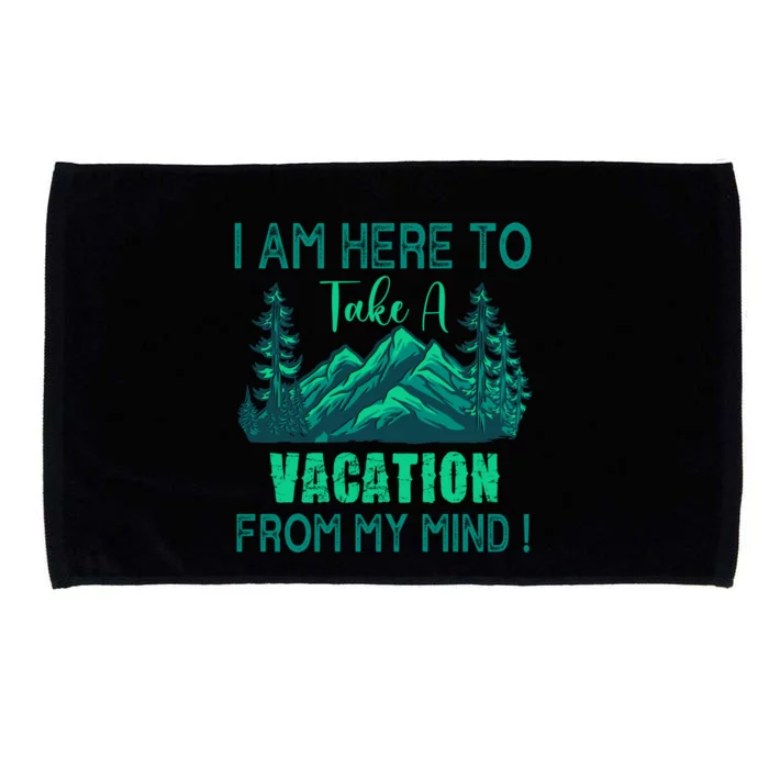 Holiday Thoughts Holiday Spirit Holiday Mountain Vacation Meaningful Gift Microfiber Hand Towel