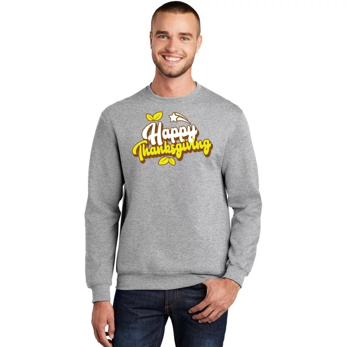 Happy Thanksgiving Holiday Cute Sweatshirt