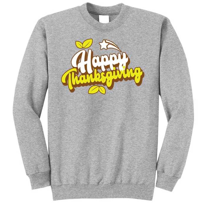 Happy Thanksgiving Holiday Cute Sweatshirt