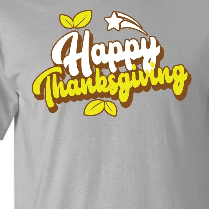 Happy Thanksgiving Holiday Cute Tall T-Shirt