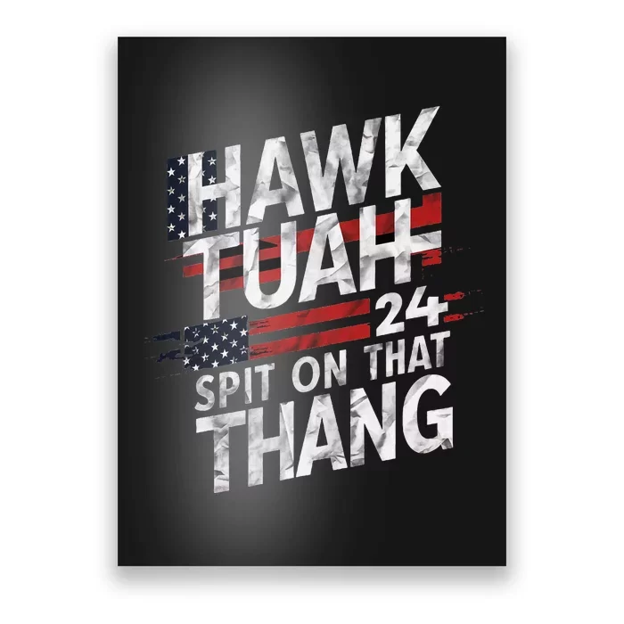 Hawk Tauh Inspirational Patriotic Design Poster