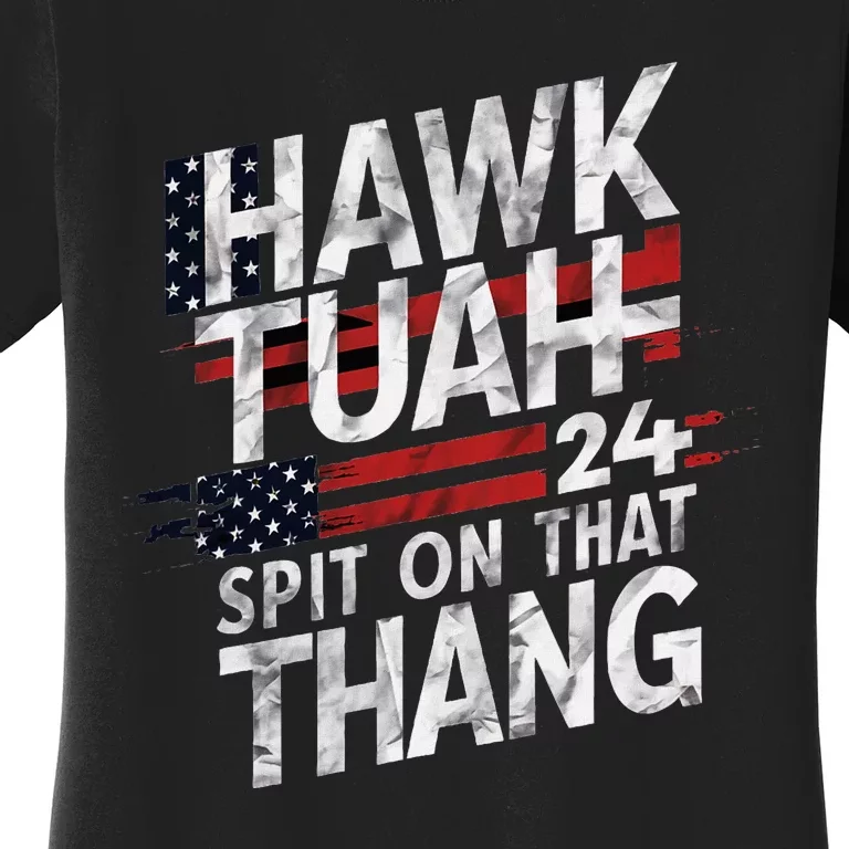 Hawk Tauh Inspirational Patriotic Design Women's T-Shirt