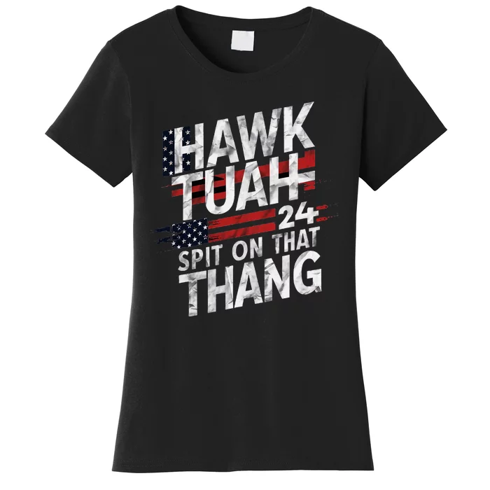 Hawk Tauh Inspirational Patriotic Design Women's T-Shirt