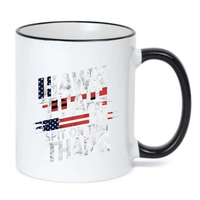 Hawk Tauh Inspirational Patriotic Design Black Color Changing Mug