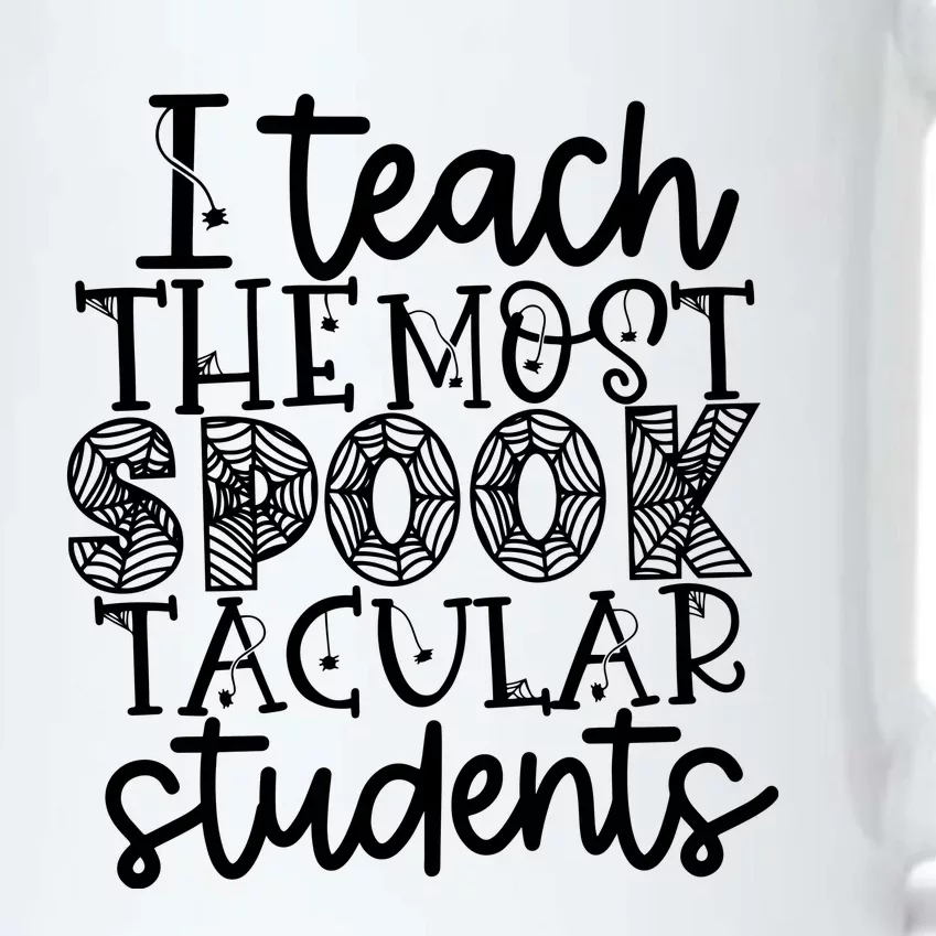 Halloween Teacher I Teach The Most Spooktacular Black Color Changing Mug