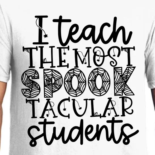 Halloween Teacher I Teach The Most Spooktacular Pajama Set