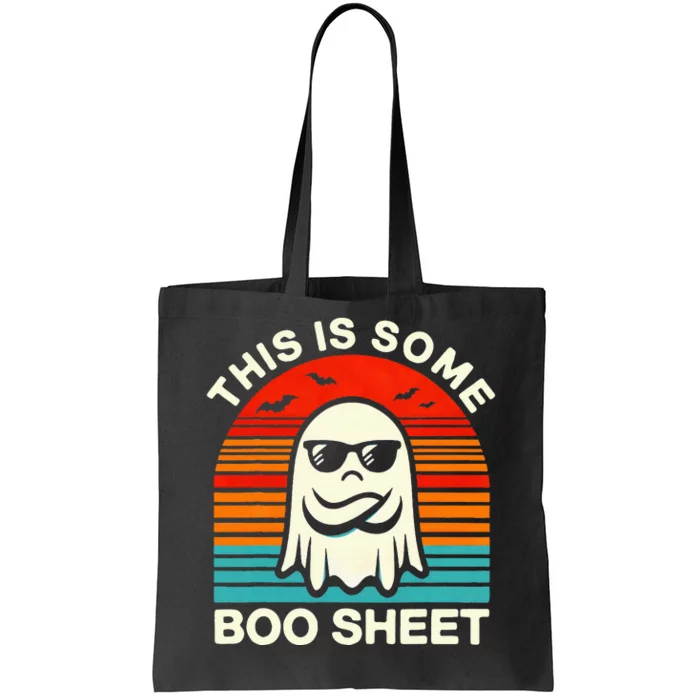 Halloween This Is Some Boo Sheet Tote Bag