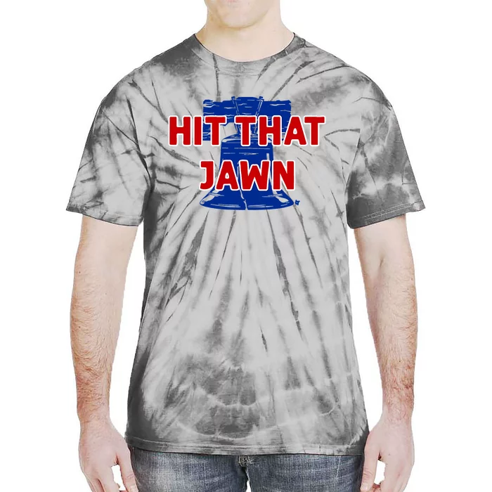 Hit That Jawn - Philadelphia Baseball Tie-Dye T-Shirt