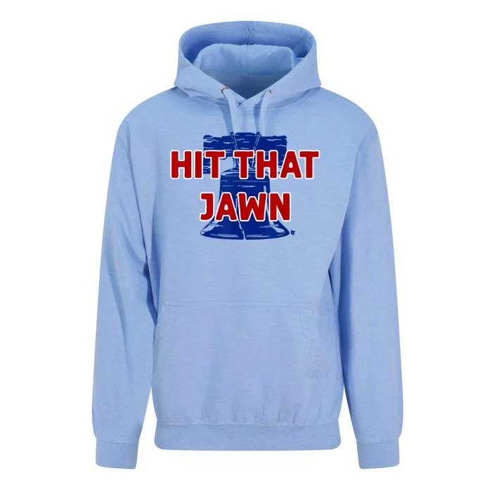 Hit That Jawn Philadelphia Baseball Unisex Surf Hoodie