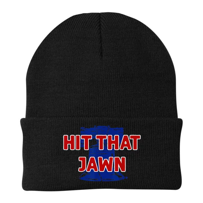 Hit That Jawn Philadelphia Baseball Knit Cap Winter Beanie