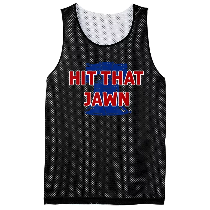 Hit That Jawn - Philadelphia Baseball Mesh Reversible Basketball Jersey Tank