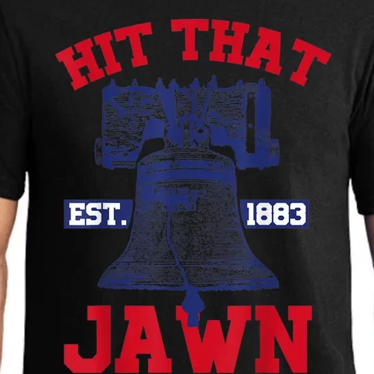 Hit That Jawn - Philadelphia Philly Baseball Funny Saying Pajama Set