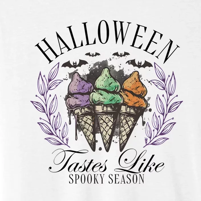 Halloween Tastes Like Spooky Season ChromaSoft Performance T-Shirt