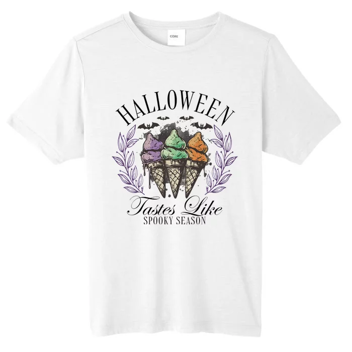 Halloween Tastes Like Spooky Season ChromaSoft Performance T-Shirt