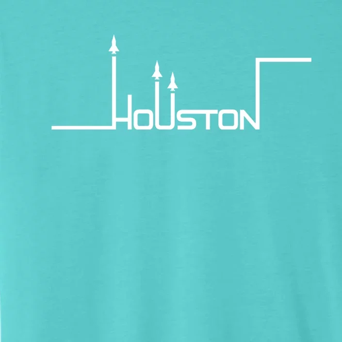 Houston Texas Lift Off Logo ChromaSoft Performance T-Shirt