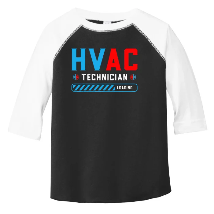 Hvac Tech Loading Future Hvac Tech Technician In Training Toddler Fine Jersey T-Shirt