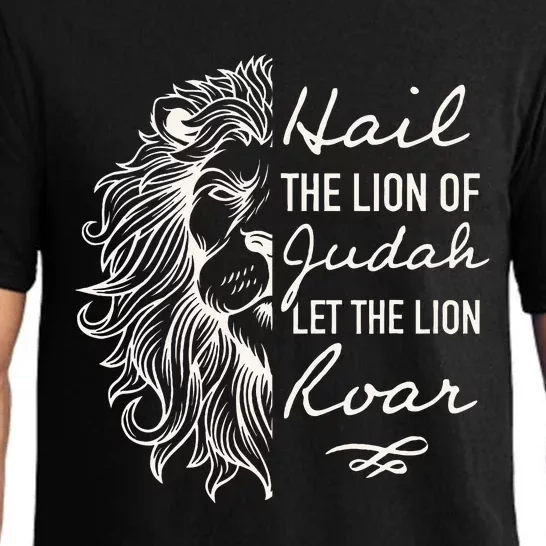 Hail The Lion Of Judah Pajama Set