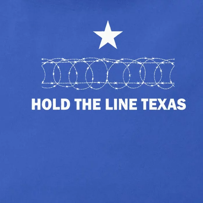 Hold The Line Texas Zip Tote Bag