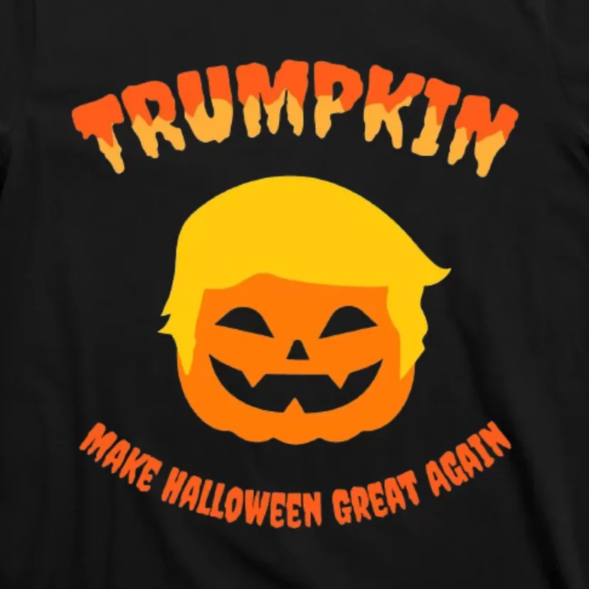 Halloween Trumpkin Make Halloween Great Again Donald Trump T-Shirt