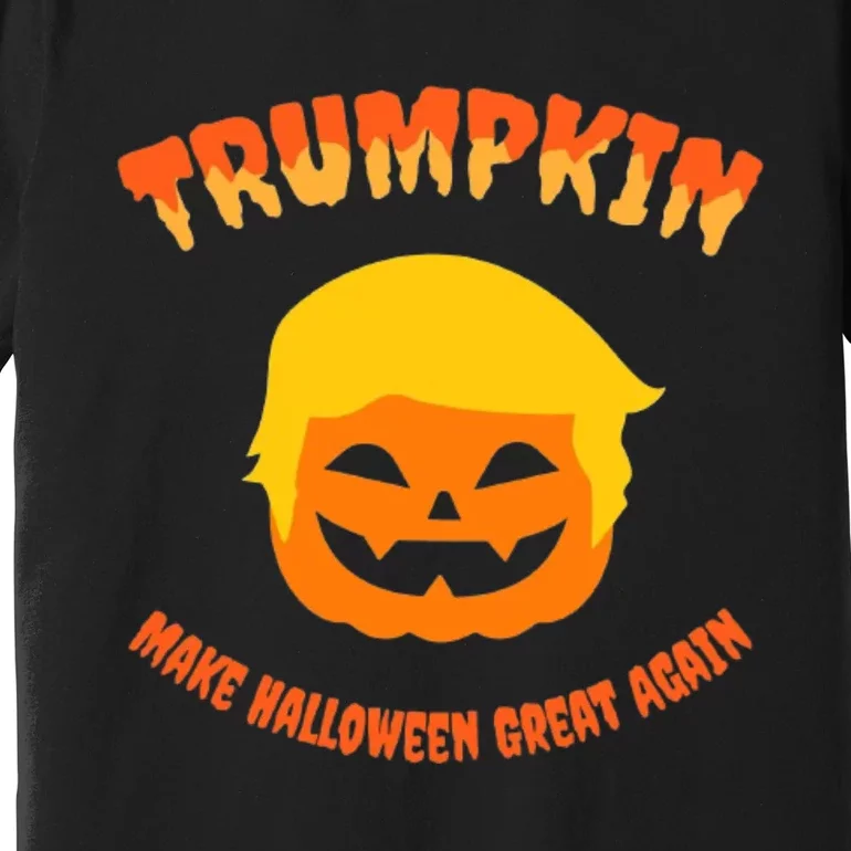 Halloween Trumpkin Make Halloween Great Again Donald Trump Premium T-Shirt